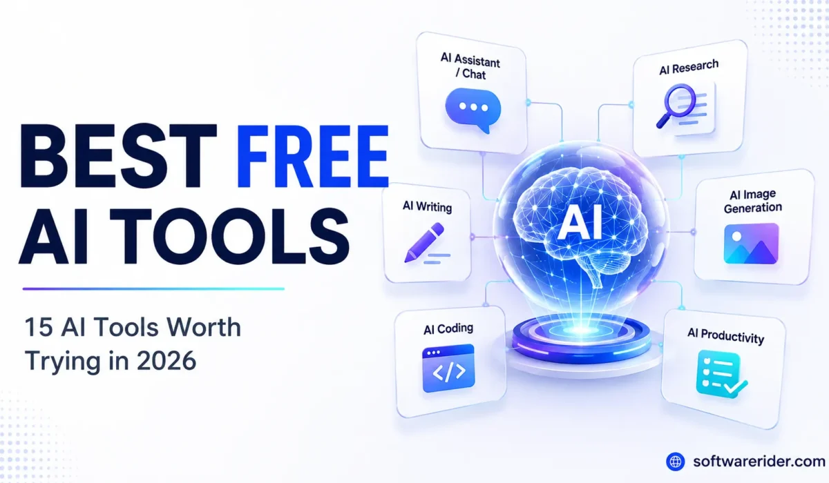 Best Free AI Tools in 2026: 15 AI Tools You Can Actually Use for Free