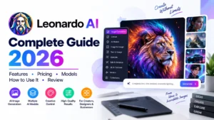Read more about the article Leonardo AI: Complete Guide, Features, Pricing, Models, How to Use It & Review 2026